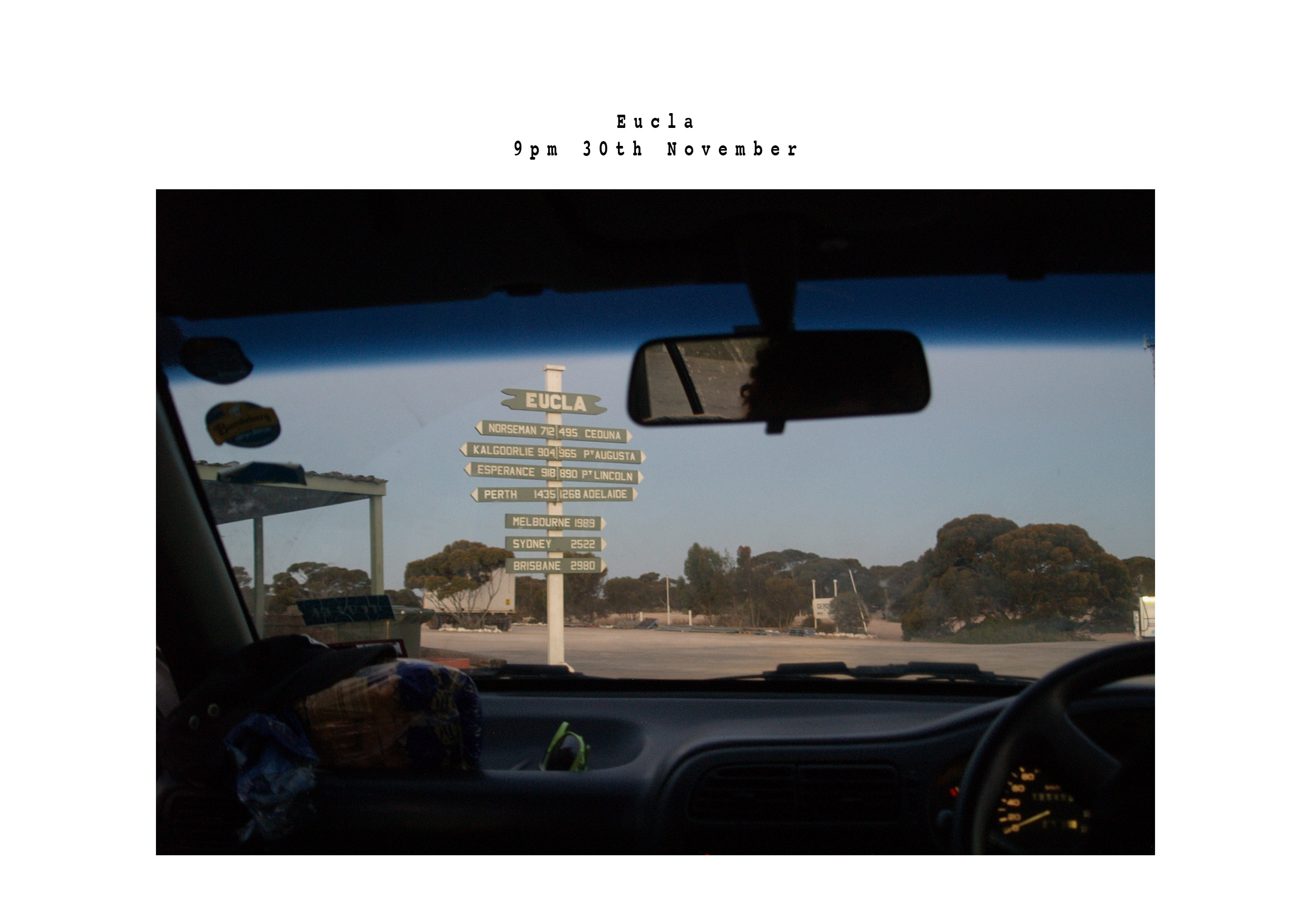 Crossing the Nullarbor