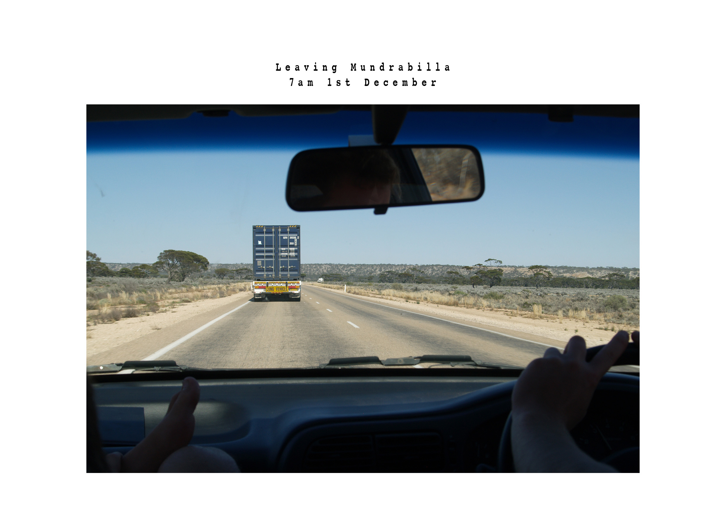 Crossing the Nullarbor