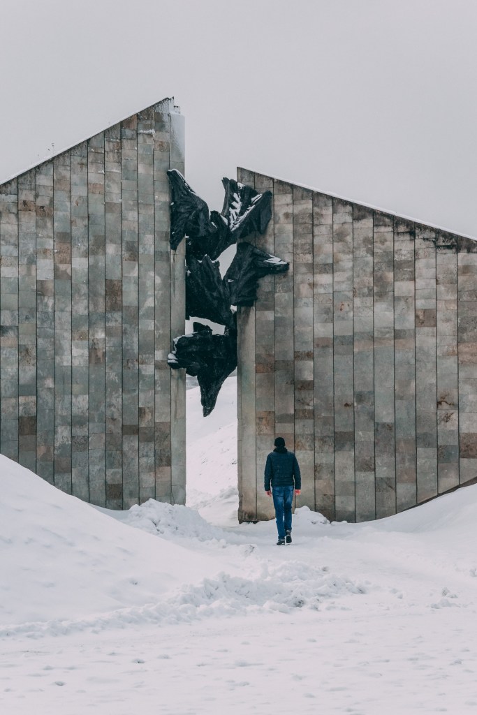 A Winter's Day at the Maarjamäe Memorial