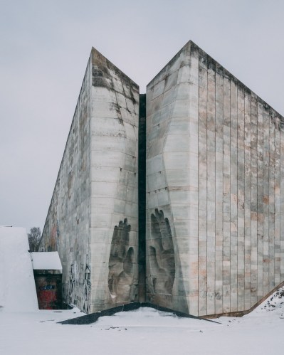 A Winter's Day at the Maarjamäe Memorial